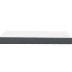 vidaXL Colchón de Cama con colchón Gris 80 x 200 cm tela Gris oscuro Discount