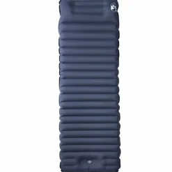 vidaXL Actividades Al Aire Libre-Colchón de camping autoinflable con con almohada 1 persona