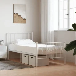vidaXL Colchón de espuma dureza 2 3 blanco 80x200 cm Discount