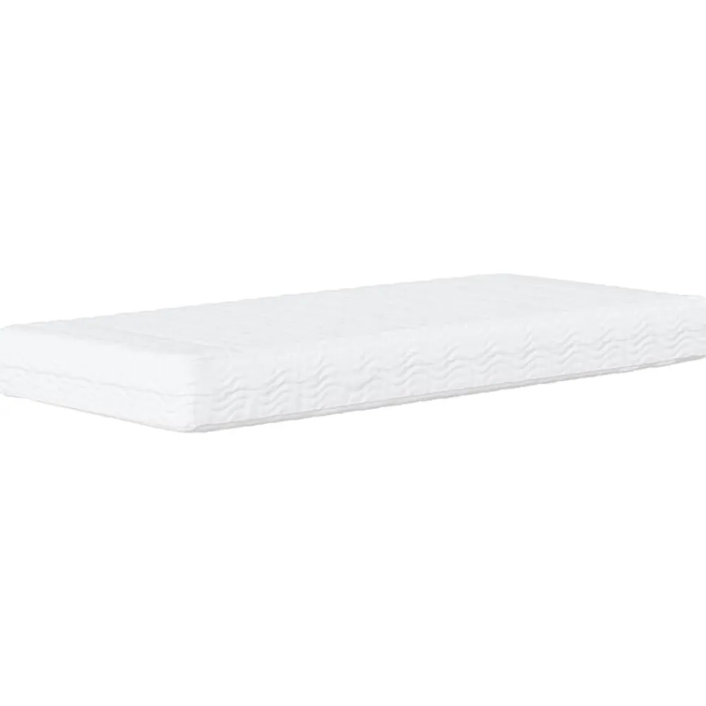vidaXL Colchón de espuma dureza 2 3 blanco 80x200 cm Discount