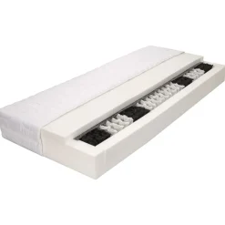 vidaXL Camas Y Accesorios-Colchón de muelles ensacados 80x200 cm 7 zonas 20 cm H2