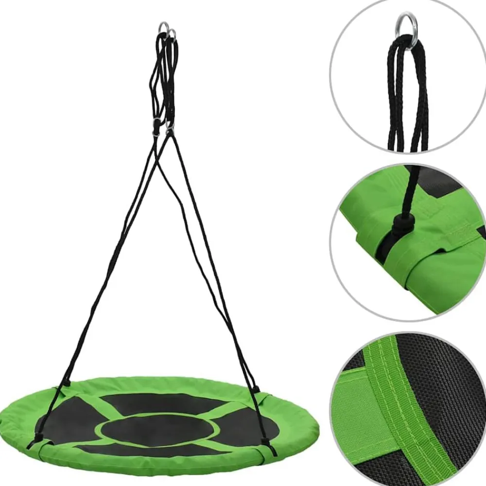 vidaXL Estructuras Para Juegos Al Aire Libre-Columpio 110 cm 100 kg