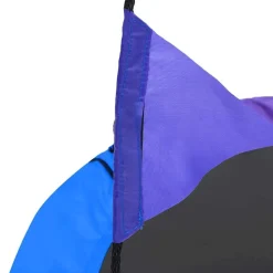 vidaXL Estructuras Para Juegos Al Aire Libre-Columpio arco iris con banderines 100 cm