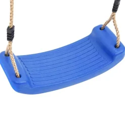 vidaXL Columpio de asiento para niños Azul Discount