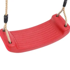 vidaXL Columpio de asiento para niños Rojo Hot