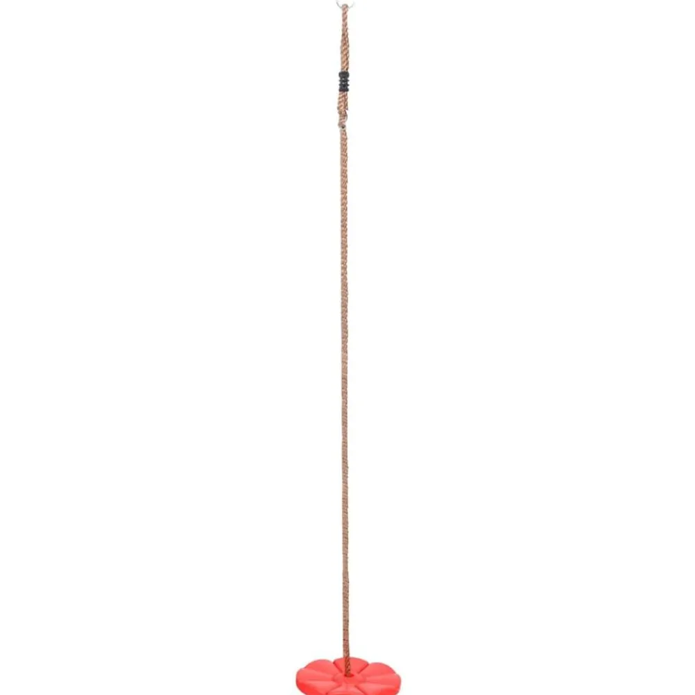 vidaXL Columpio de placa rojo 200 cm Discount