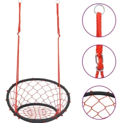 vidaXL Estructuras Para Juegos Al Aire Libre-Columpio de red 60 cm