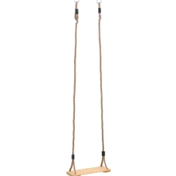vidaXL Estructuras Para Juegos Al Aire Libre-Columpio de tabla madera de pino maciza 200 cm