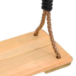 vidaXL Estructuras Para Juegos Al Aire Libre-Columpio de tabla madera de pino maciza 200 cm