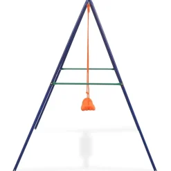 vidaXL Estructuras Para Juegos Al Aire Libre-Columpio individual naranja