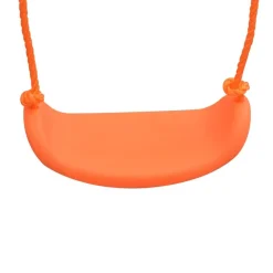 vidaXL Estructuras Para Juegos Al Aire Libre-Columpio individual naranja