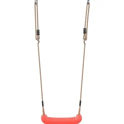 vidaXL Estructuras Para Juegos Al Aire Libre-Columpio para niños individual con cuerda ajustable