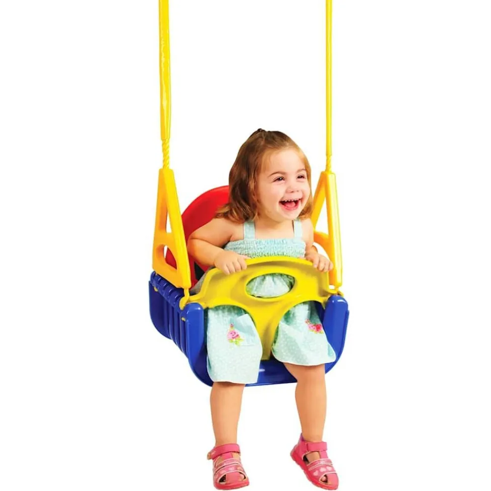 vidaXL Columpio para niños 3 en 1 polipropileno 29x40x39,5 cm Clearance