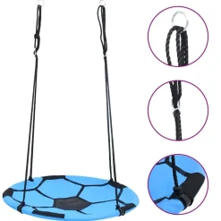 vidaXL Columpio redondo de fútbol 100 cm Hot
