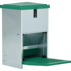 vidaXL Comedero automático para aves de corral con pedal 8 kg