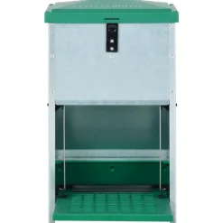 vidaXL Comedero automático para aves de corral con pedal 8 kg