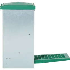 vidaXL Comedero automático para aves de corral con pedal 8 kg