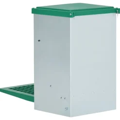 vidaXL Comedero automático para aves de corral con pedal 8 kg