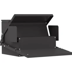 vidaXL Comedero de Pedal para Pollos 50 x 40 x 29 cm Negro Online