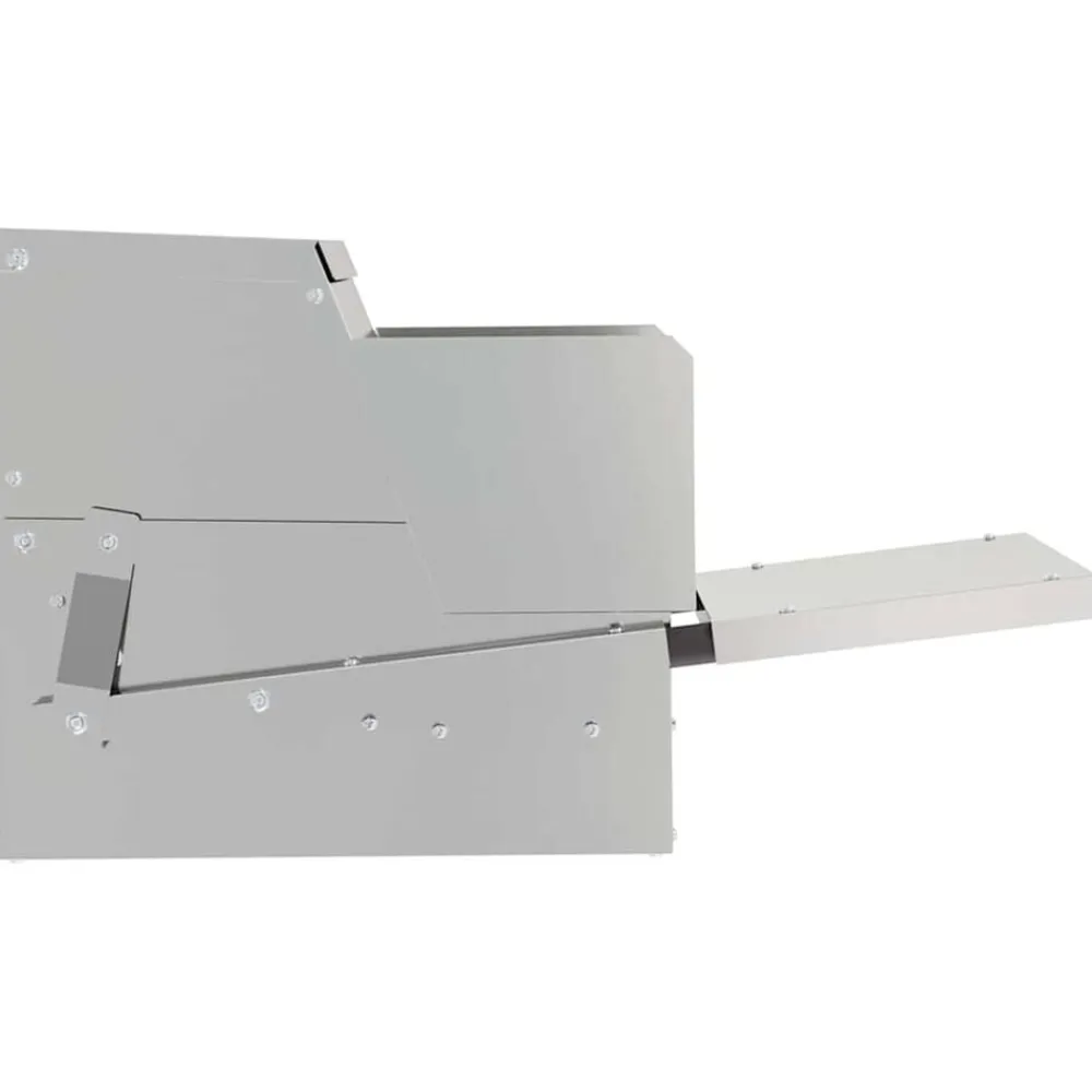 vidaXL Productos Para Mascotas-Comedero de Pedal para Pollos Plateado 50 x 40 x 29 cm