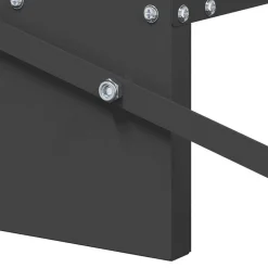 vidaXL Comedero de Pedal para Pollos 48,5 x 39,5 x 19 cm Negro Online
