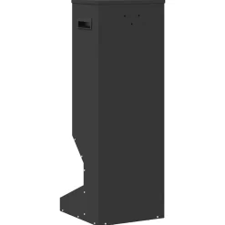 vidaXL Comedero para ciervos 28 x 30 x 80 cm Negro Discount