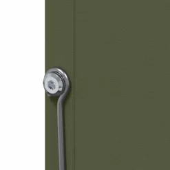 vidaXL Comedero para Conejos 12,5 x 26 x 28,5 cm Verde oliva Clearance