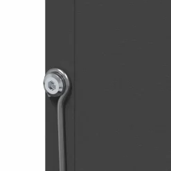 vidaXL Comedero para Conejos 12,5 x 26 x 28,5 cm Negro Hot
