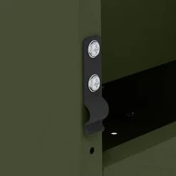 vidaXL Comedero para Conejos 64.5 x 25.5 x 45.5 cm Verde oliva