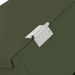 vidaXL Comedero para Conejos 64.5 x 25.5 x 45.5 cm Verde oliva
