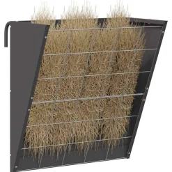 vidaXL Comedero para Heno Colgante 61 x 33 x 66 cm Negro Hot