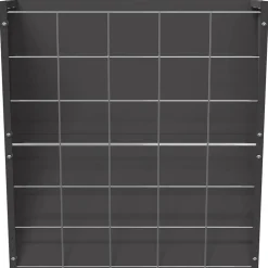 vidaXL Comedero para Heno Colgante 61 x 33 x 66 cm Negro Hot