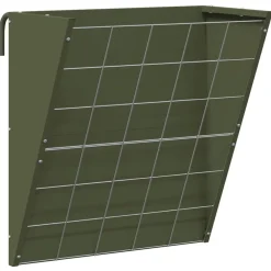 vidaXL Comedero para Heno Colgante 61 x 33 x 66 cm Verde oliva