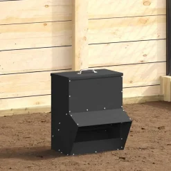 vidaXL Productos Para Mascotas-Comedero para pollos 20 x 25 x 35 cm