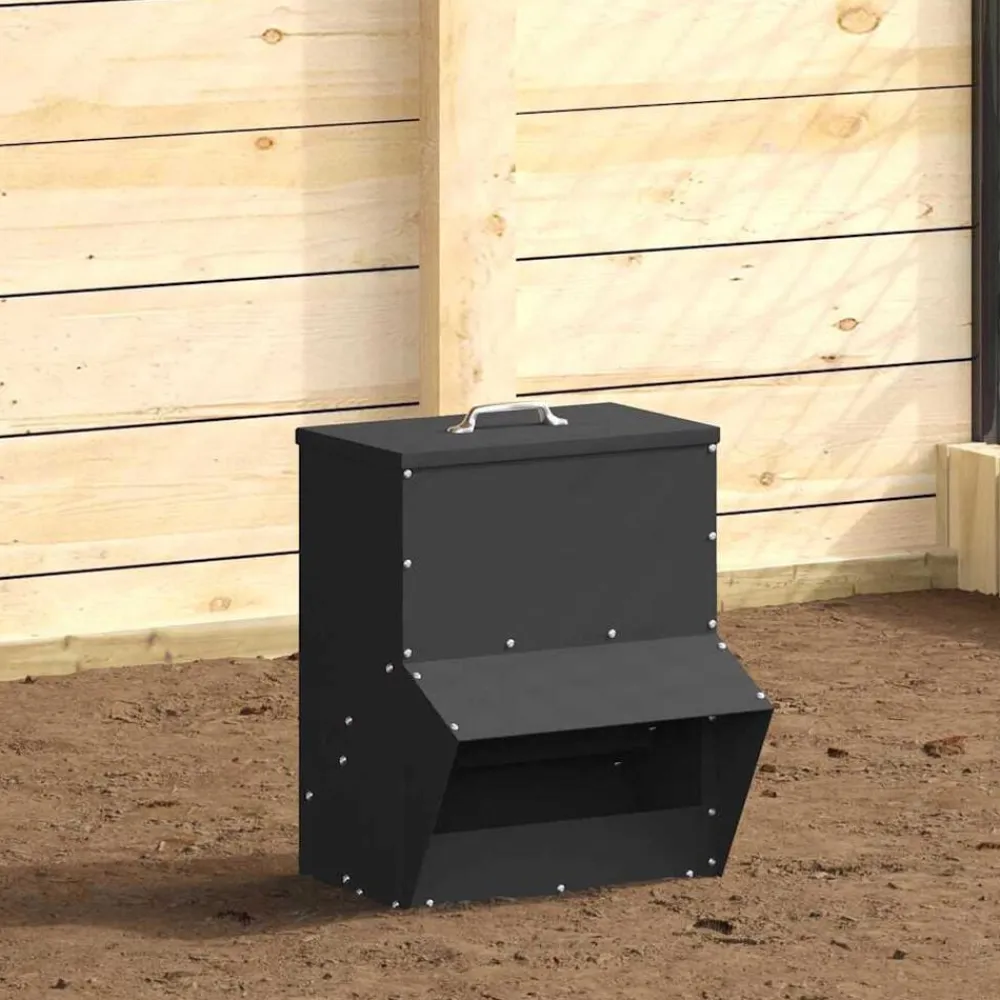vidaXL Productos Para Mascotas-Comedero para pollos 20 x 25 x 35 cm
