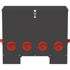 vidaXL Productos Para Mascotas-Comedero para pollos 2 pcs 60,5 x 29 x 51 cm