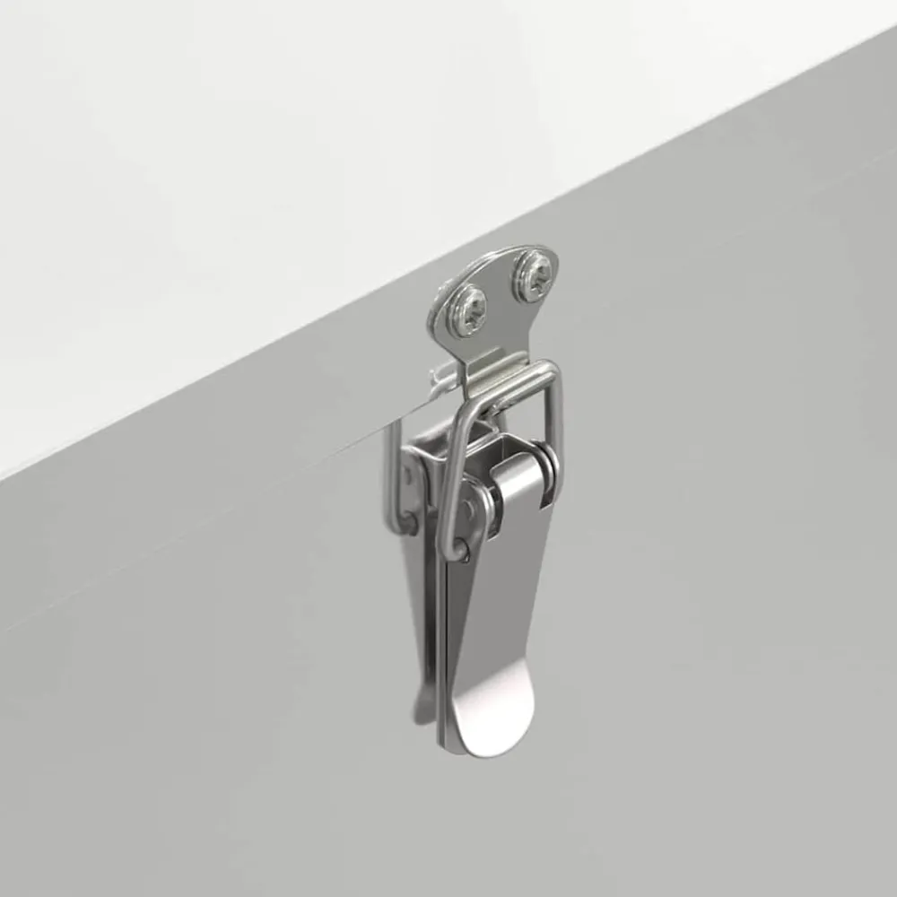 vidaXL Comedero para pollos Plateado 60,5 x 29 x 51 cm Acero galvanizado New