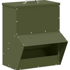 vidaXL Productos Para Mascotas-Comedero para pollos 20 x 25 x 35 cm