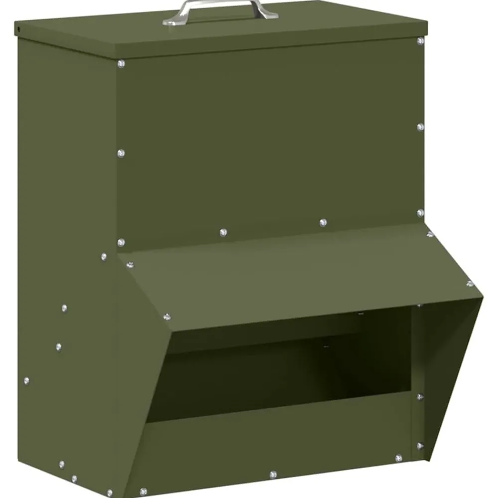 vidaXL Productos Para Mascotas-Comedero para pollos 20 x 25 x 35 cm