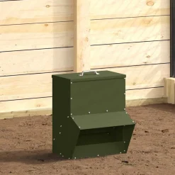 vidaXL Productos Para Mascotas-Comedero para pollos 20 x 25 x 35 cm