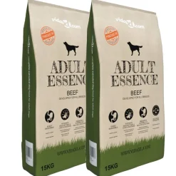 vidaXL Productos Para Mascotas-Comida seca para perros Adult Essence Beef 2 uds 30 kg