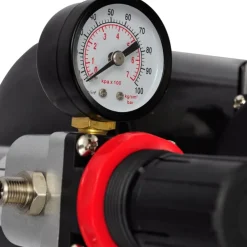 vidaXL Herramientas-Compresor de aerógrafo con 3 pistolas