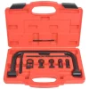 vidaXL Equipo & Herramientas De Taller-Compresor de muelles de válvula 10 piezas Set de herramientas