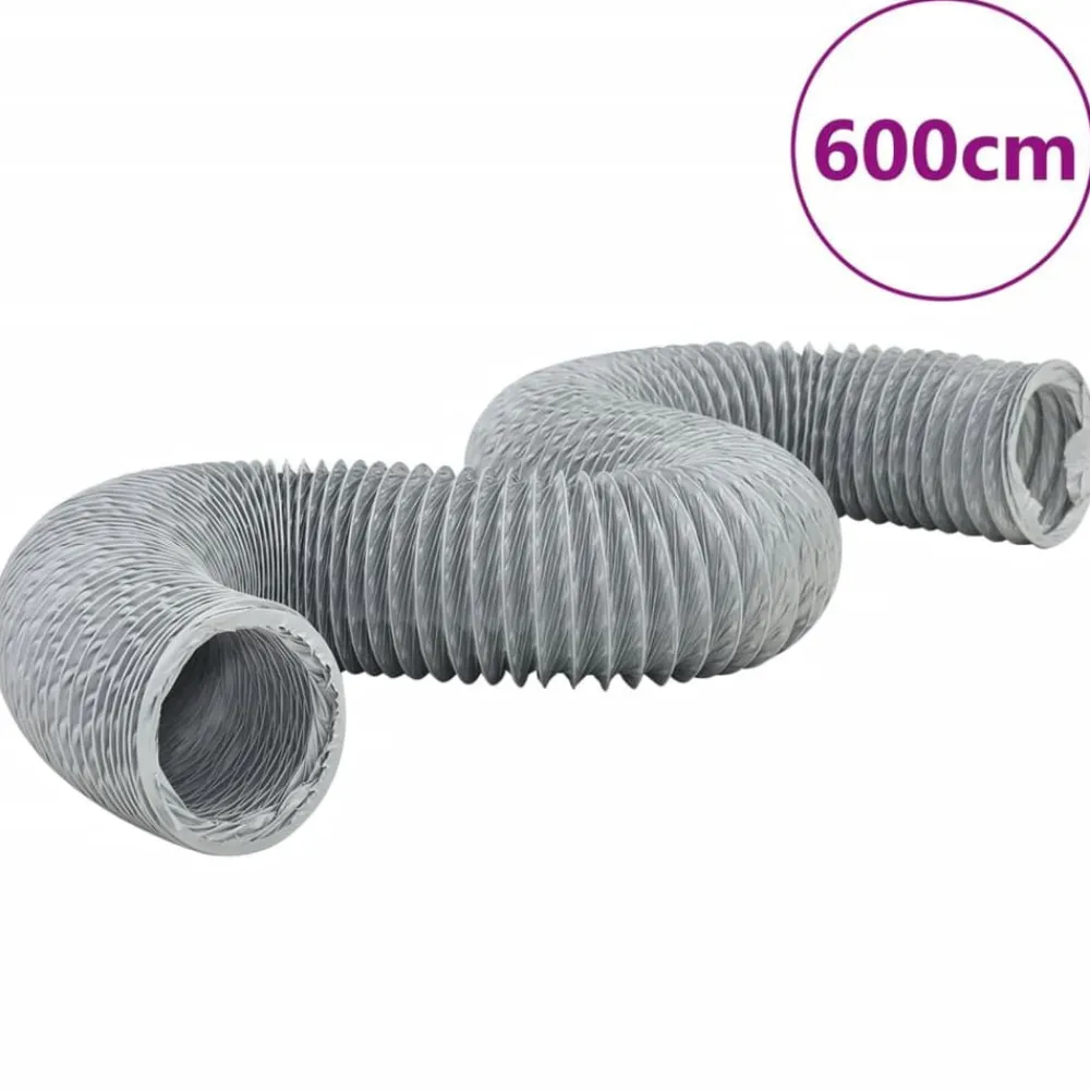 vidaXL Conducto de escape PVC 6 m Ø10 cm