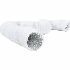 vidaXL Conducto de ventilación de aluminio y PVC 6 m Ø10 cm Clearance