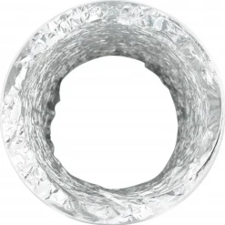 vidaXL Ventilación Y Calefacción-Conducto de ventilación de aluminio 6 m Ø10 cm