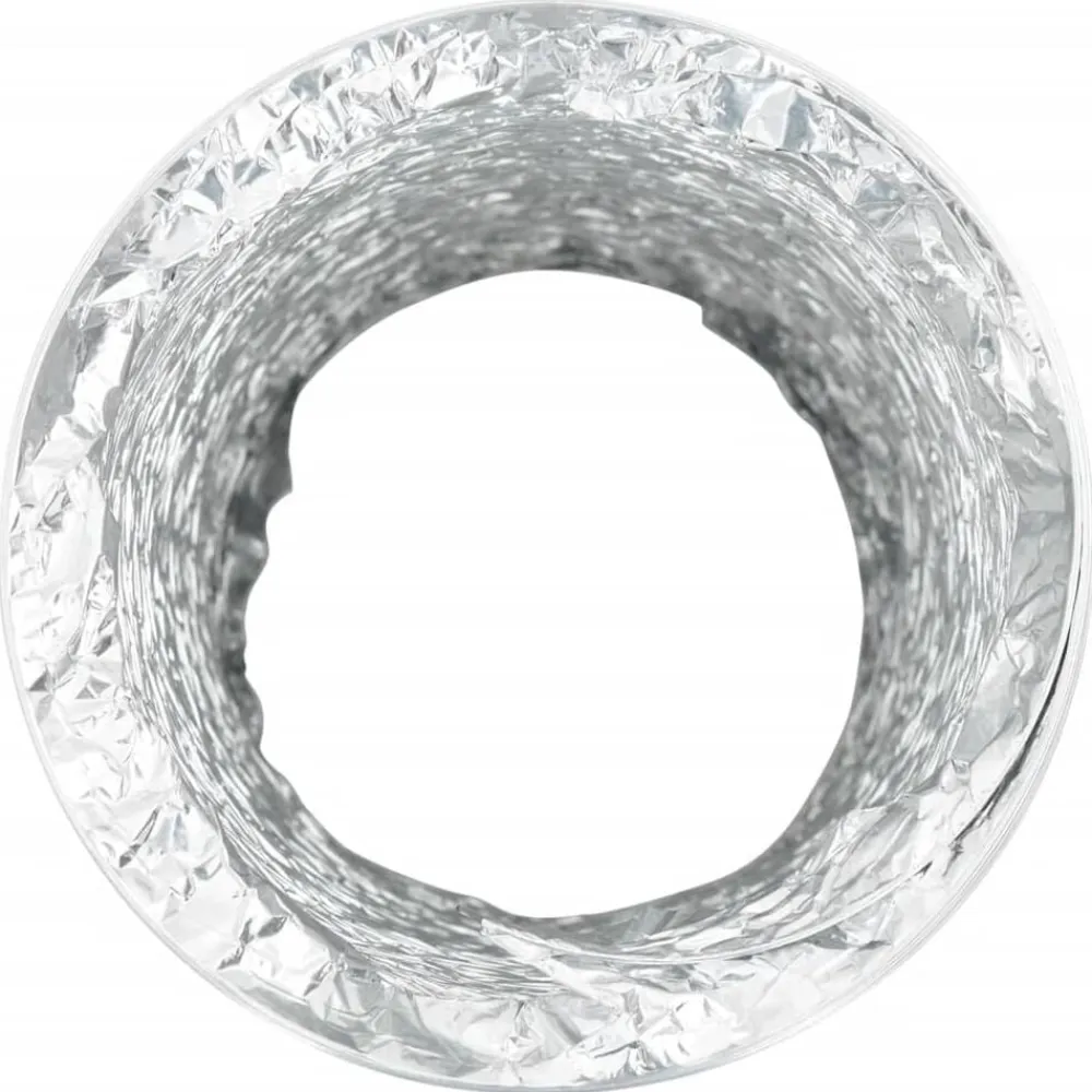 vidaXL Ventilación Y Calefacción-Conducto de ventilación de aluminio 6 m Ø10 cm
