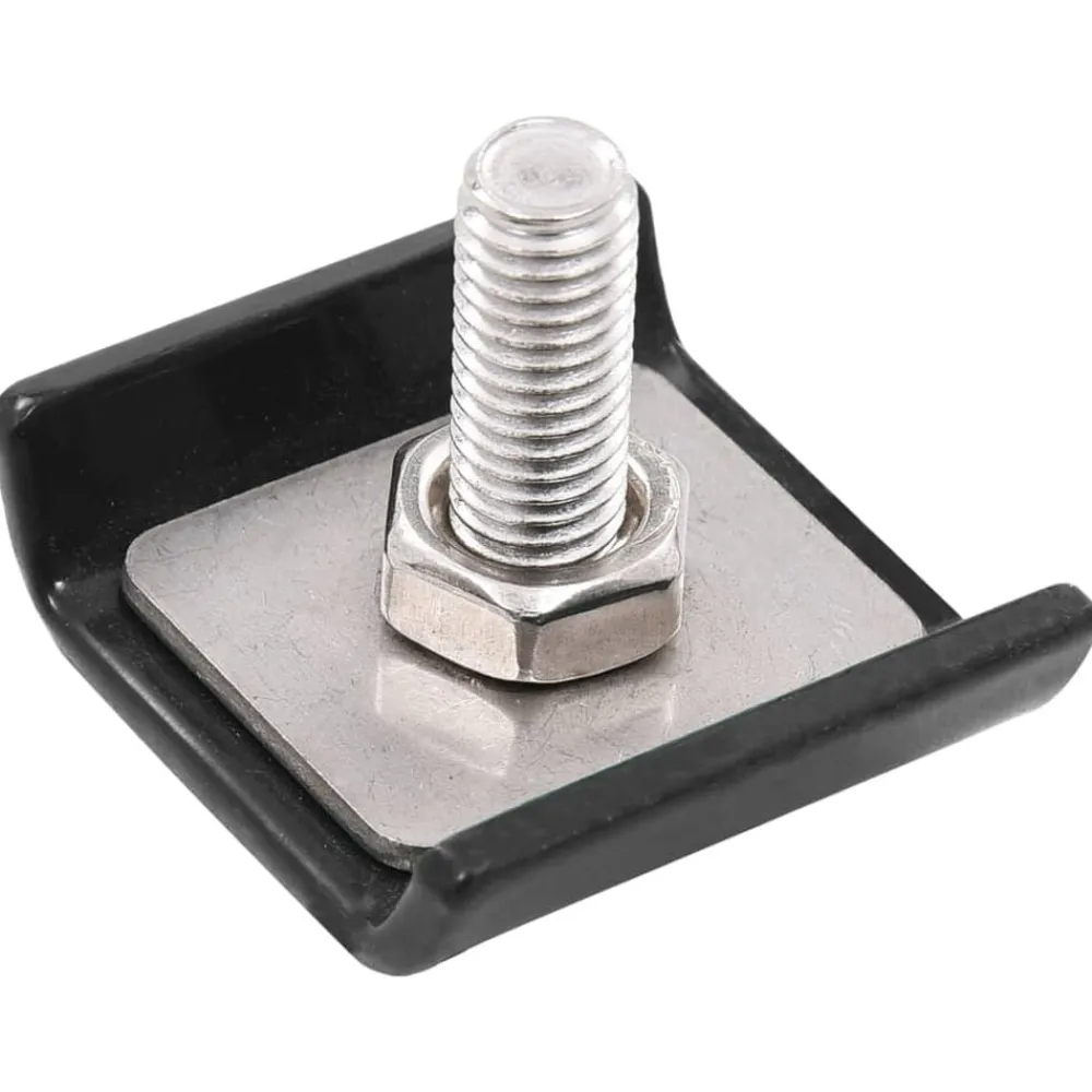 vidaXL Vallas De Jardín-Conector de enrejado 25 sets gris