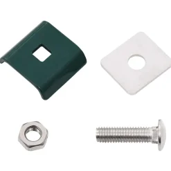 vidaXL Conector de enrejado 25 sets Verde Best