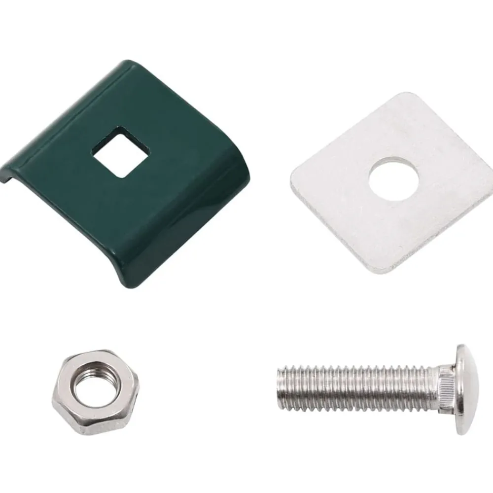 vidaXL Conector de enrejado 25 sets Verde Best